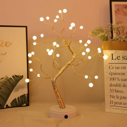 LED USB Fire Tree Light